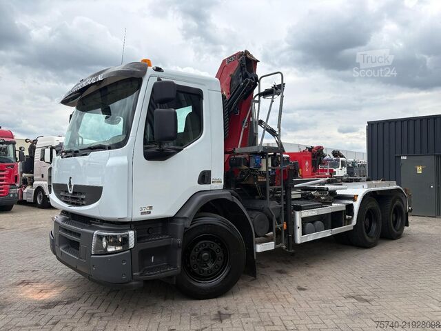 Автокран Renault Premium 370DXI + HMF 1430 K3 + 6X4 + HOOKSYTEM ...