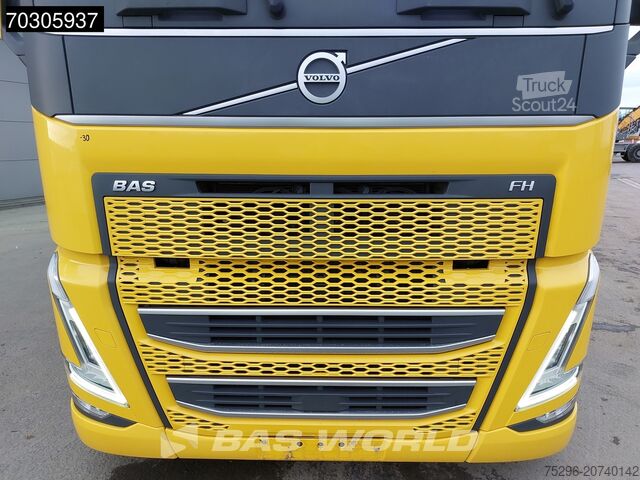 Telone scorrevole Volvo FH 460 6X2 Curtainsider Combi LNG Engine Slidin...