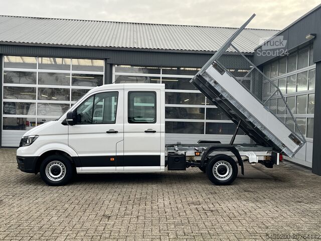 Dumper VW Crafter 35 2.0 TDI DC 140pk Kipper Openlaadbak ...