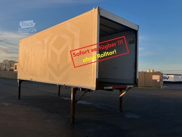 Swap body trailer SPIER Wechselbrücke Koffer