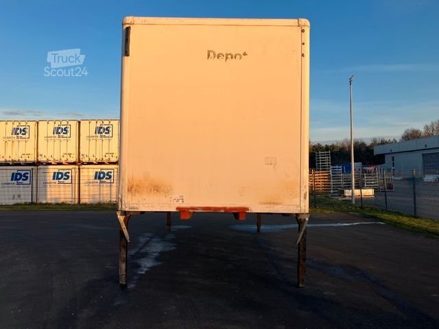 Swap body trailer SPIER Wechselbrücke Koffer