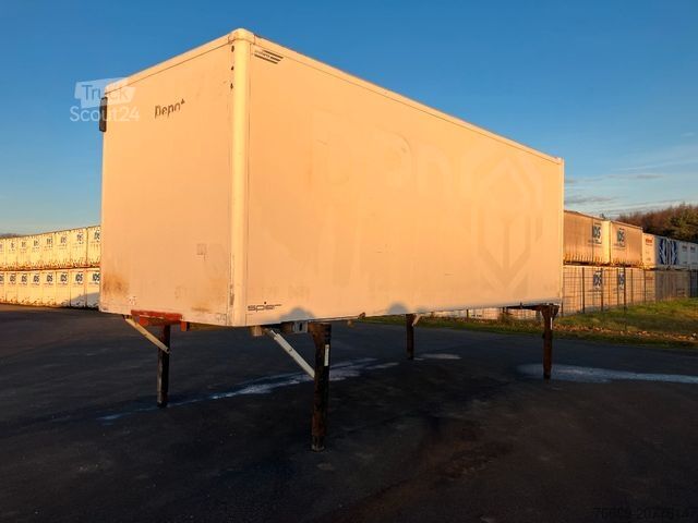 Swap body trailer SPIER Wechselbrücke Koffer