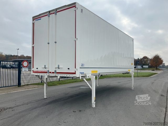 Swap body trailer KRONE Wechselbrücke Koffer