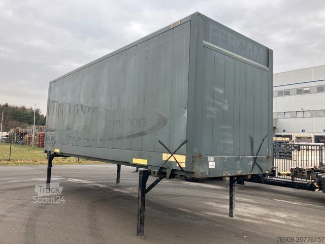 Swap body trailer KRONE Wechselbrücke Koffer