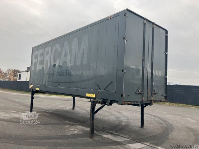 Swap body trailer KRONE Wechselbrücke Koffer