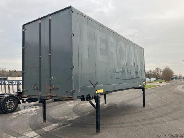 Swap body trailer KRONE Wechselbrücke Koffer