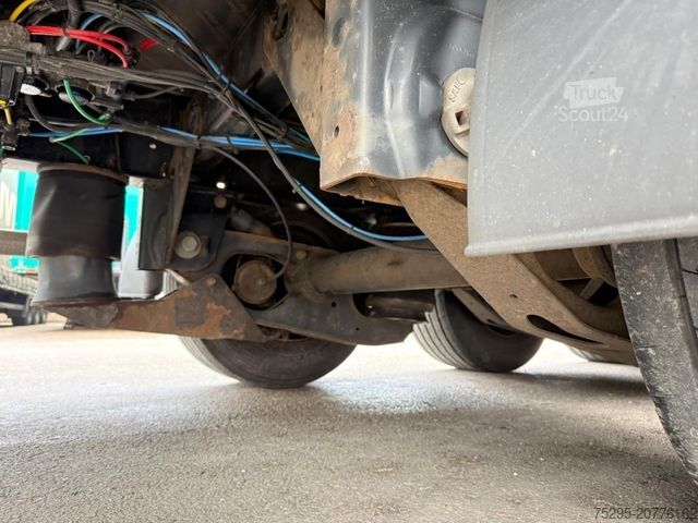 Atvērta puspiekabe ar tentu KÖGEL 3 Achs MEGA Staplerhalter Lift SAF TÜV02/26