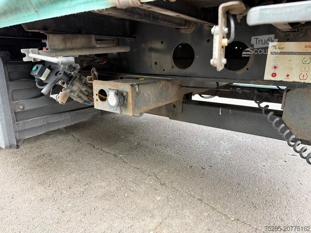 Atvērta puspiekabe ar tentu KÖGEL 3 Achs MEGA Staplerhalter Lift SAF TÜV02/26