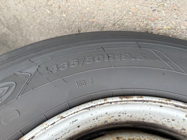 Atvērta puspiekabe ar tentu KÖGEL 3 Achs MEGA Staplerhalter Lift SAF TÜV02/26