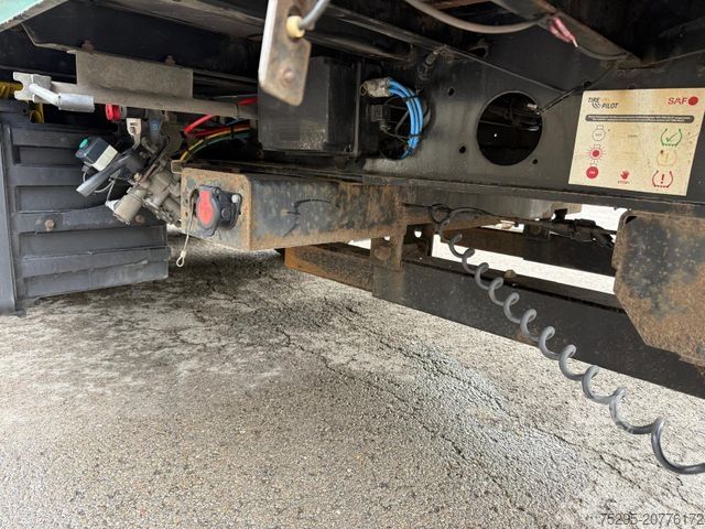 Atvērta puspiekabe ar tentu KÖGEL 3 Achs MEGA Staplerhalterung Liftachse SAF