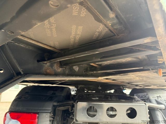 Atvērta puspiekabe ar tentu KÖGEL 3 Achs MEGA Staplerhalterung Liftachse SAF