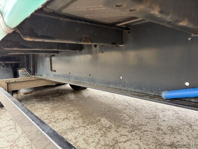 Atvērta puspiekabe ar tentu KÖGEL 3 Achs MEGA Staplerhalterung Liftachse SAF