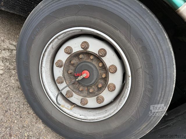 Atvērta puspiekabe ar tentu KÖGEL 3 Achs MEGA Staplerhalterung Liftachse SAF