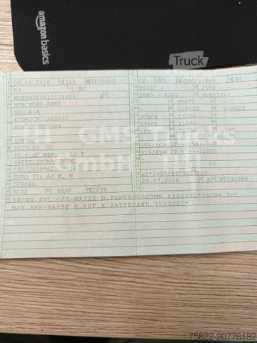 Volume trekker MERCEDES-BENZ Actros 1848 / Retarder / Park Cool / German