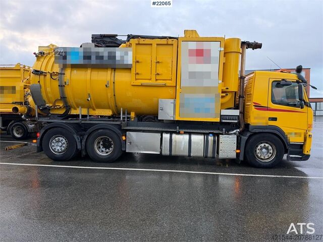 Vacuum truck Volvo FM 6x2 supersuction w/ Disab body 1 owner car