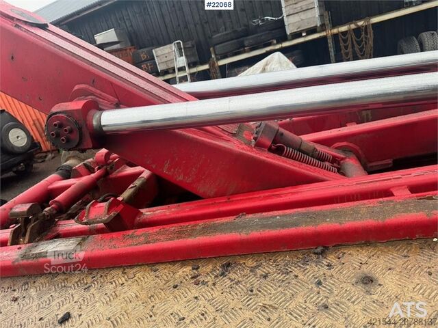 Hook arm system Scania R164 580 8x2 tridem hook truck