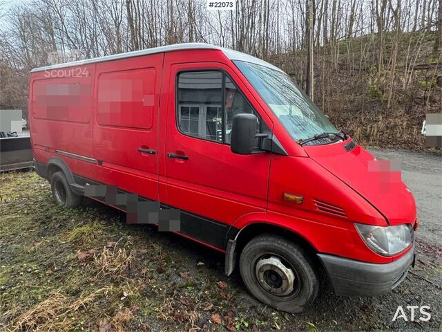 Augsta jumta universālis Mercedes-Benz Sprinter 416 with Leistikow flushing unit