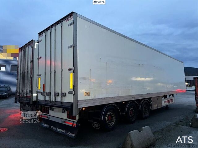 čemodāns Limetec semi-trailer with full side opening.