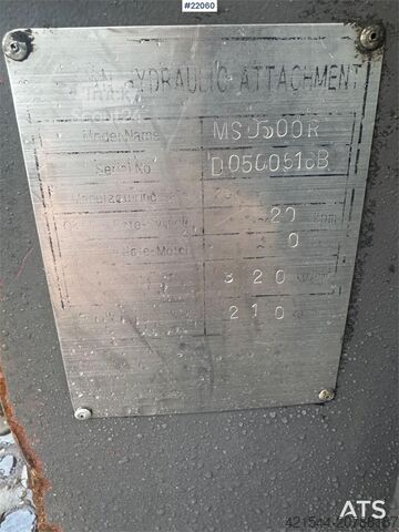 Bouwmachine  MSD500R Sorteringsklype