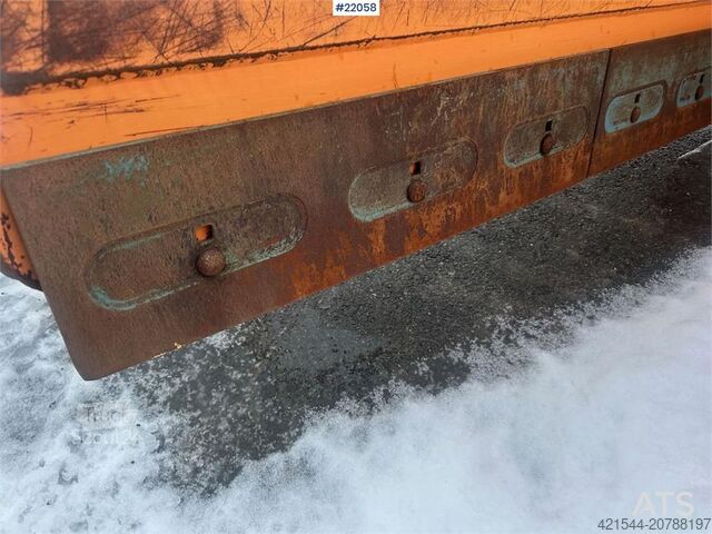 Construction equipment Schmidt folding wing snow plough