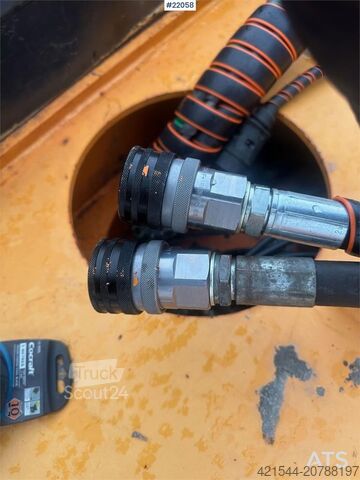 Construction equipment Schmidt folding wing snow plough