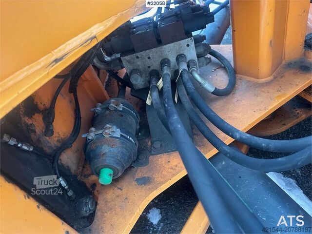 Construction equipment Schmidt folding wing snow plough