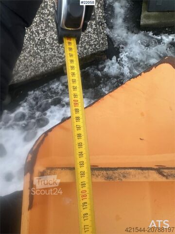 Construction equipment Schmidt folding wing snow plough