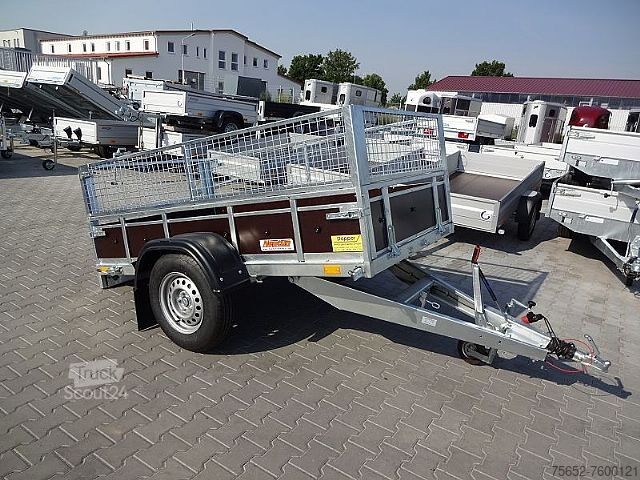 Remolque de turismos Neptun BOIS 2,36x1,29m 1300kg Gitter GN127