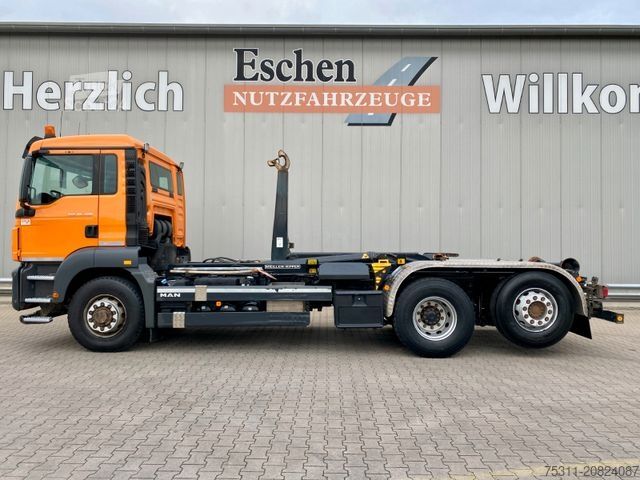 Camion scarrabile MAN TGS 26.400 6x4 H-4 HYDRO|MEILLER RK 20.65*1.Hand