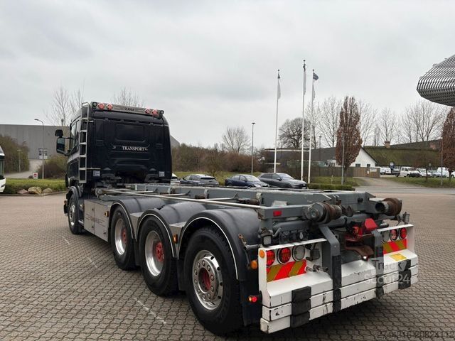 Ruloninė konteinerinė savivartis SCANIA R620 V8 8x4