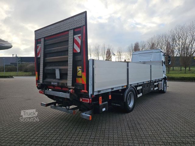 Camion cu platformă și prelată MERCEDES-BENZ Actros 1845
