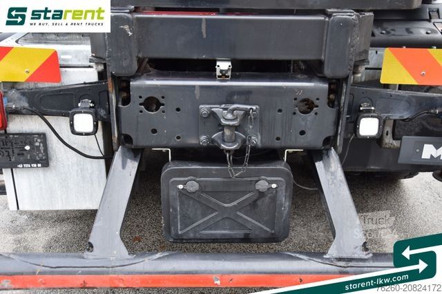 Camião basculante MAN TGS 35.430 8x4 Heckkran HMF1920 Kipper Navi