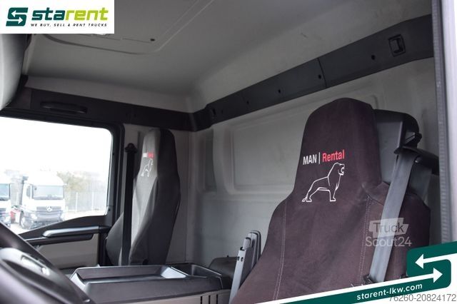 Camião basculante MAN TGS 35.430 8x4 Heckkran HMF1920 Kipper Navi