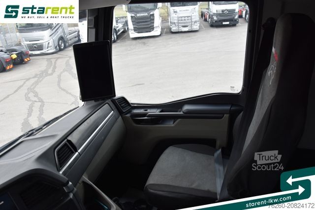 Camião basculante MAN TGS 35.430 8x4 Heckkran HMF1920 Kipper Navi
