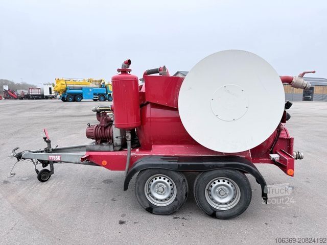 Prekybinė priekaba Tysse / Nomek 1500 L Edelstahl Sauganhänger