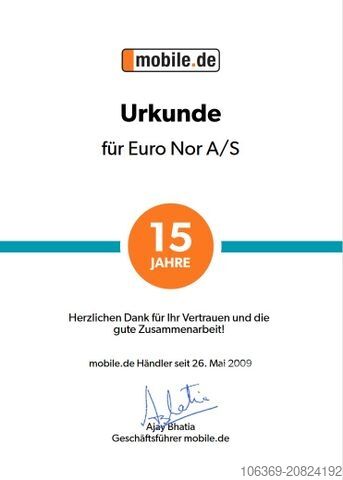 Prekybinė priekaba  Tysse / Nomek  1500 L Edelstahl  Sauganhänger