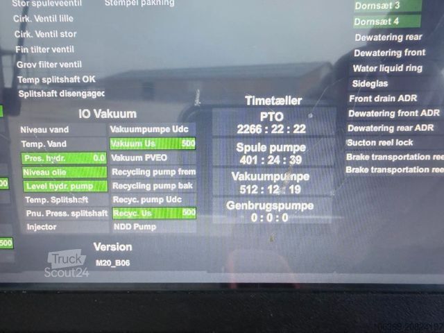 Camión cisterna de vacío MERCEDES-BENZ Actros 1833 4x2 Bucher FlexLine C60