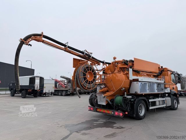 Camión cisterna de vacío MERCEDES-BENZ Actros 1833 4x2 Bucher FlexLine C60