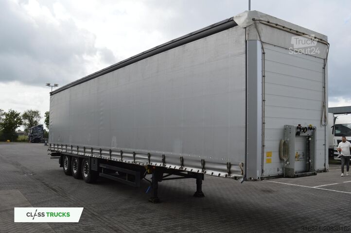 Open semitrailer with tarp SCHMITZ CARGOBULL SCS24/L