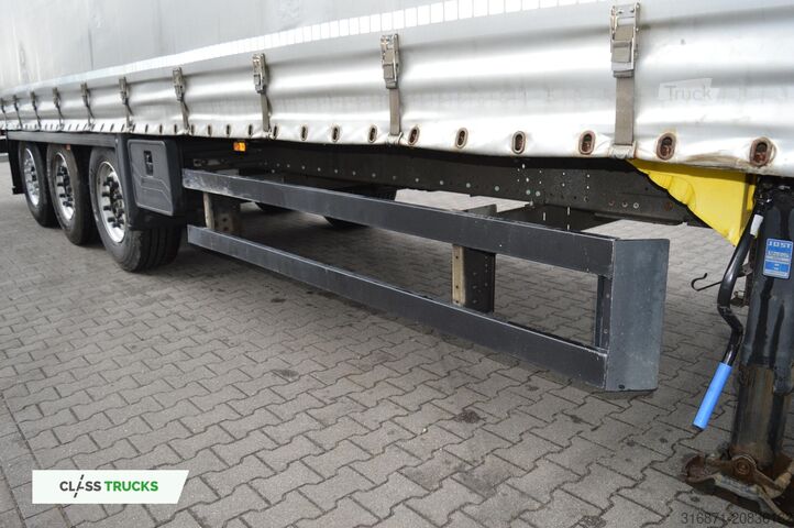 Open semitrailer with tarp SCHMITZ CARGOBULL SCS24/L