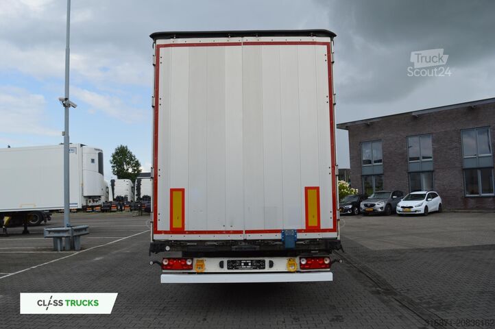 Open semitrailer with tarp SCHMITZ CARGOBULL SCS24/L