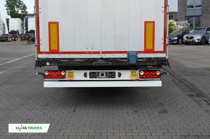 Open semitrailer with tarp SCHMITZ CARGOBULL SCS24/L