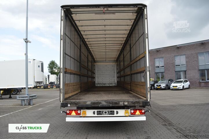 Open semitrailer with tarp SCHMITZ CARGOBULL SCS24/L