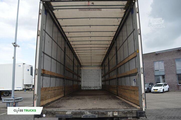 Open semitrailer with tarp SCHMITZ CARGOBULL SCS24/L