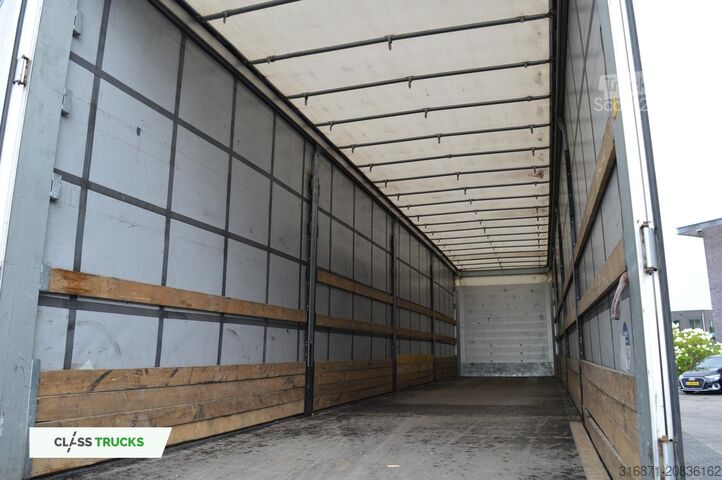 Open semitrailer with tarp SCHMITZ CARGOBULL SCS24/L