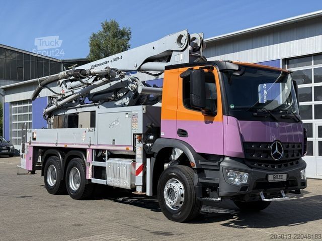 Φορτηγό αντλίας σκυροδέματος MERCEDES-BENZ AROCS 2533 6x4 Euro 6 Putzmeister M24-4