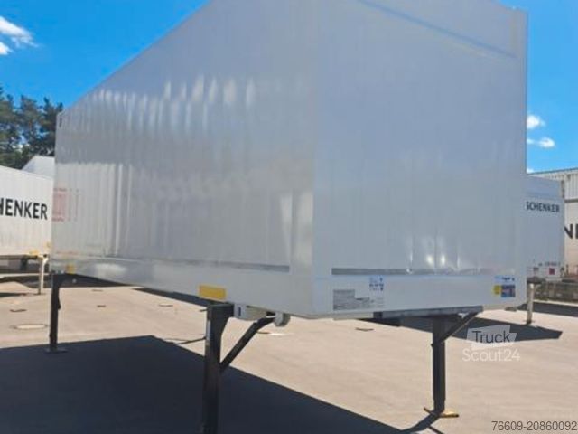 Swap body trailer KRONE Heck Alu.- Rolltor