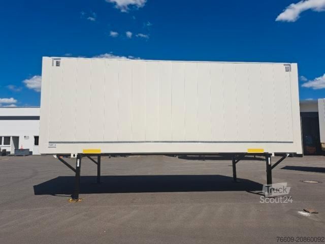Swap body trailer KRONE Heck Alu.- Rolltor