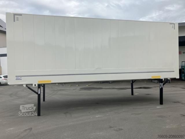 Swap body trailer KRONE Heck Alu.- Rolltor