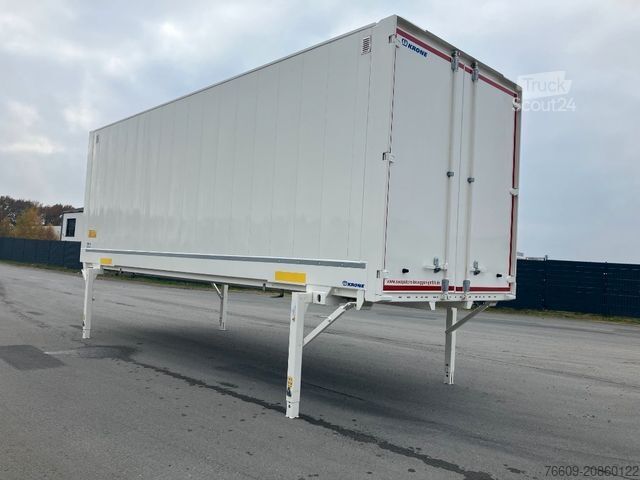 Swap body trailer KRONE Wechselbrücke Koffer